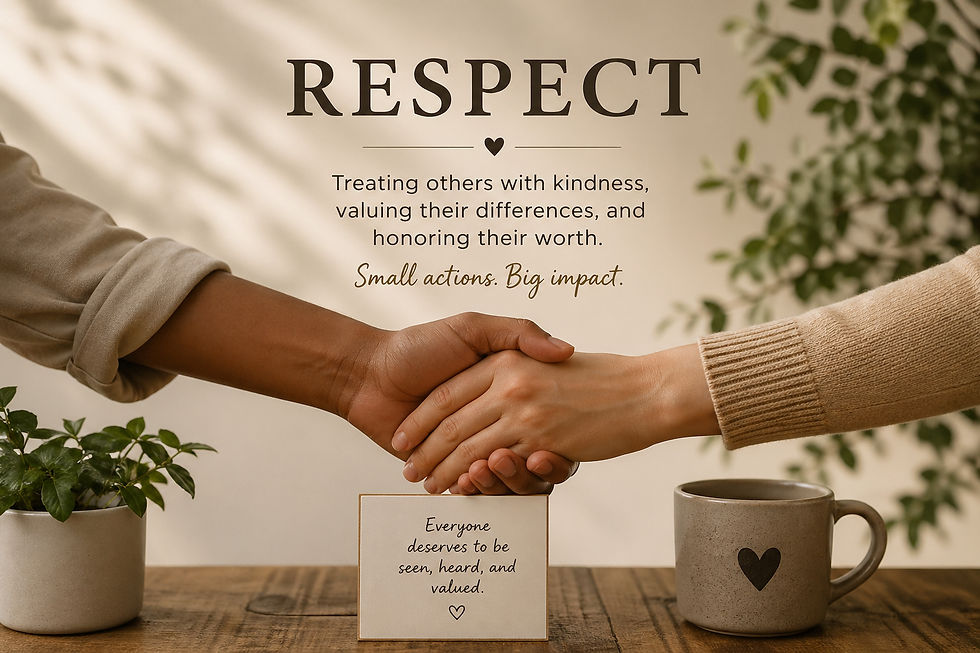 Respect, Forgiveness, and the Love That Frees Us