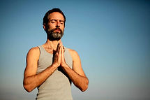 Yoga Man Namaste