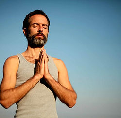 Yoga Man Namaste