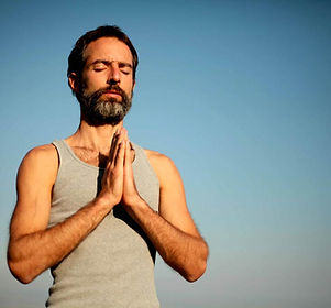 Yoga Man Namaste