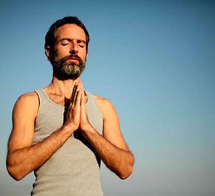 Yoga Man Namaste