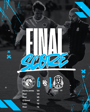 Men's A Match Report: Raptors 6-1 FK Zlichov