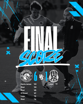 Men's A Match Report: Raptors 6-1 FK Zlichov