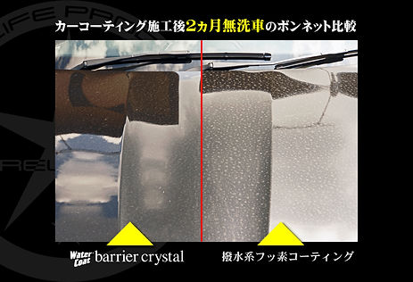 バリアクリスタル防汚性比較