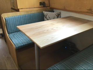 Bespoke solid ash table top