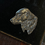 Thumbnail: Pewter Spaniel Brooch