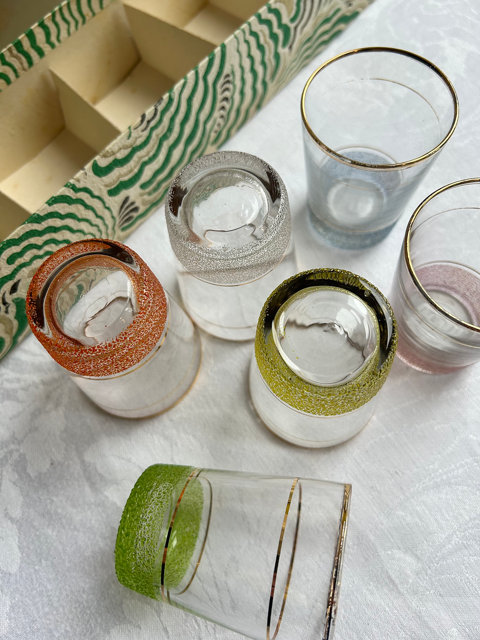 Thumbnail: 1950s French Shot Glasses