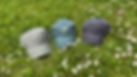 washed kepsar med siden satin foder