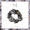 Miniatyrbild: BASIC Polyestersatin scrunchies "Brun abstrakt"