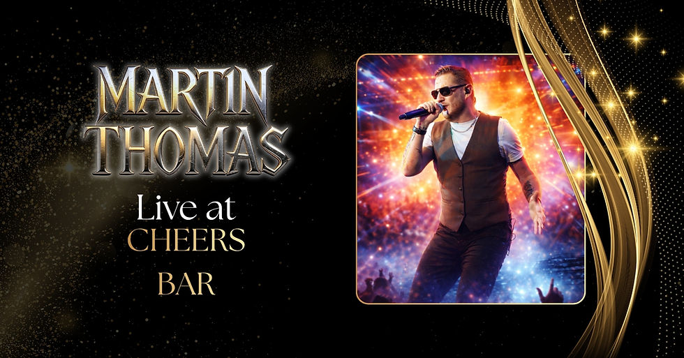 Martin Thomas Live at Cheers Bar