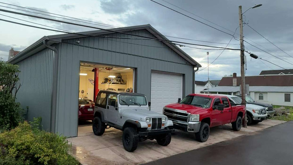 Exterior of Valley Wrench Worx auto repair shop