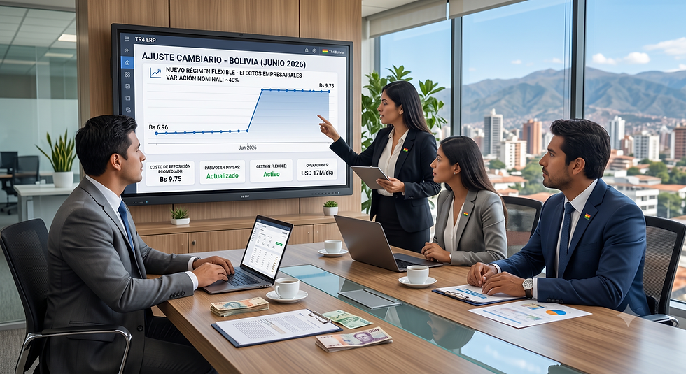 Flexibilidad Cambiaria en Bolivia: Impacto del Nuevo Ajuste en el Sector Empresarial y Estrategias de Mitigación Operativa