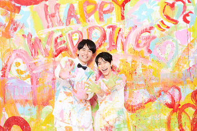 ウェディングペイントフォト