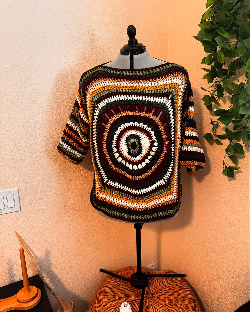 Eye sweater -made to order