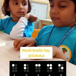 World Braille Day at Sakalya