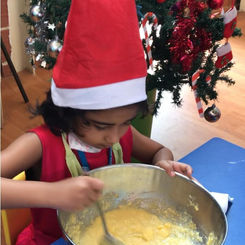 Project baking - Christmas 2021 activity in Sakalya Prep