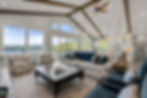 Living Room with Lake Views