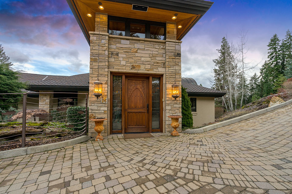 Exterior twilight
