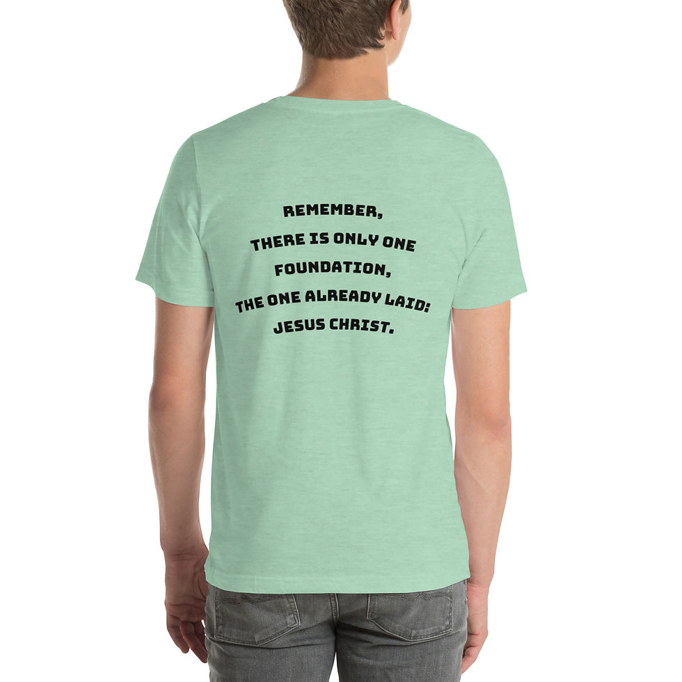 Thumbnail: Believer's Blueprint Tee - Heathers