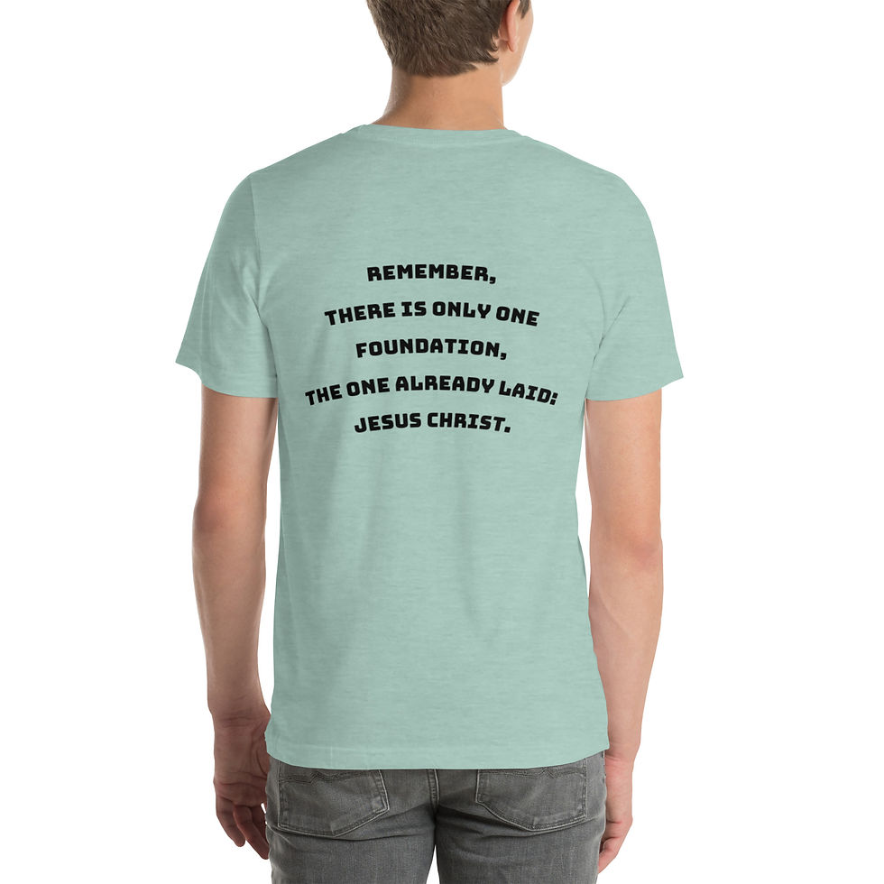 Thumbnail: Believer's Blueprint Tee - Heathers
