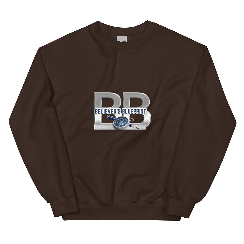 Thumbnail: Believer's Blueprint Sweatshirt - Darks