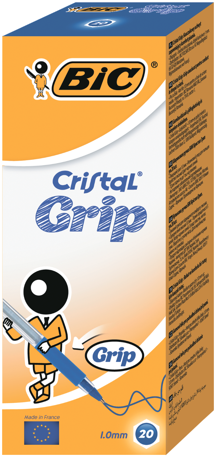 Миниатюра: Ручка кулькова "Cristal Grip"  bc802801