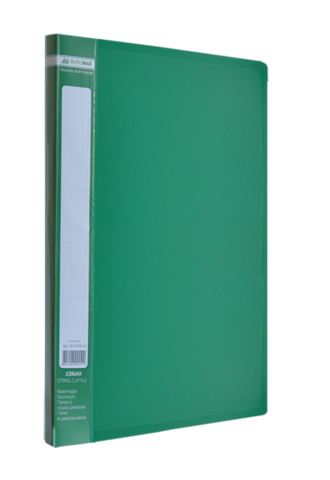 Миниатюра: Папка пластикова A4 з боковим притиском та кишенею BM.3402