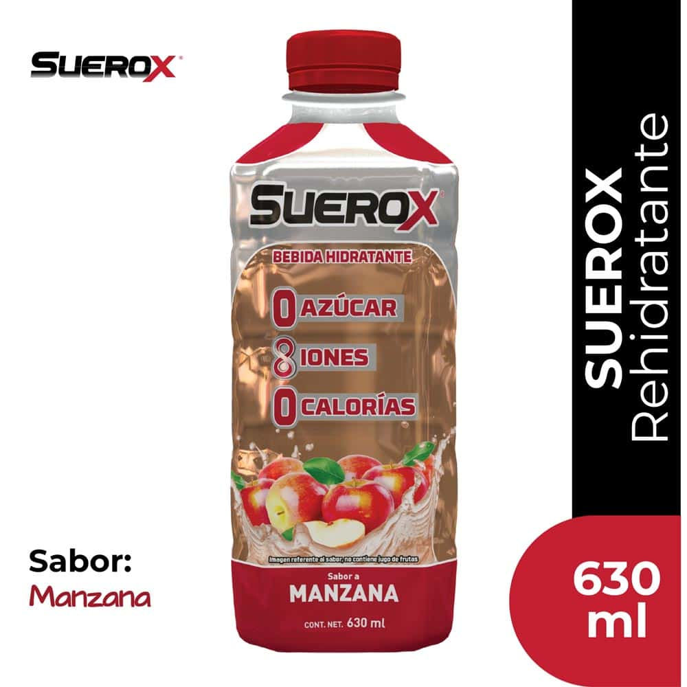 Suerox Manzana 630 mL