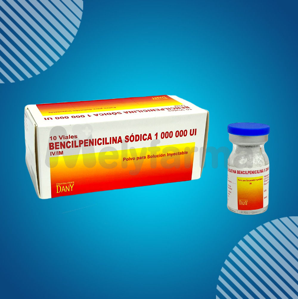 BENCILPENICILINA SODICA 1000 000UI