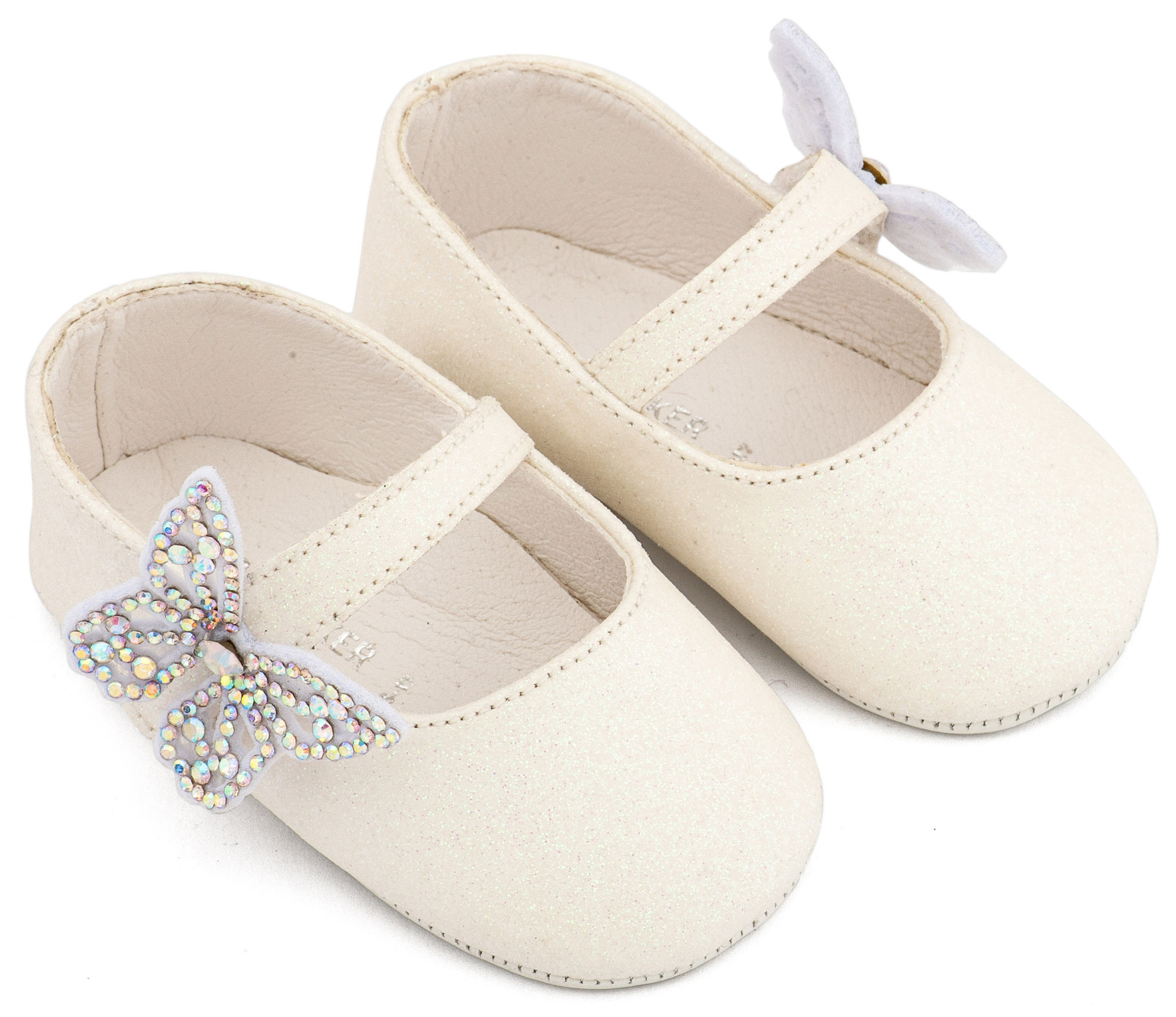 Παπούτσια βάπτισης για κορίτσι BABYWALKER