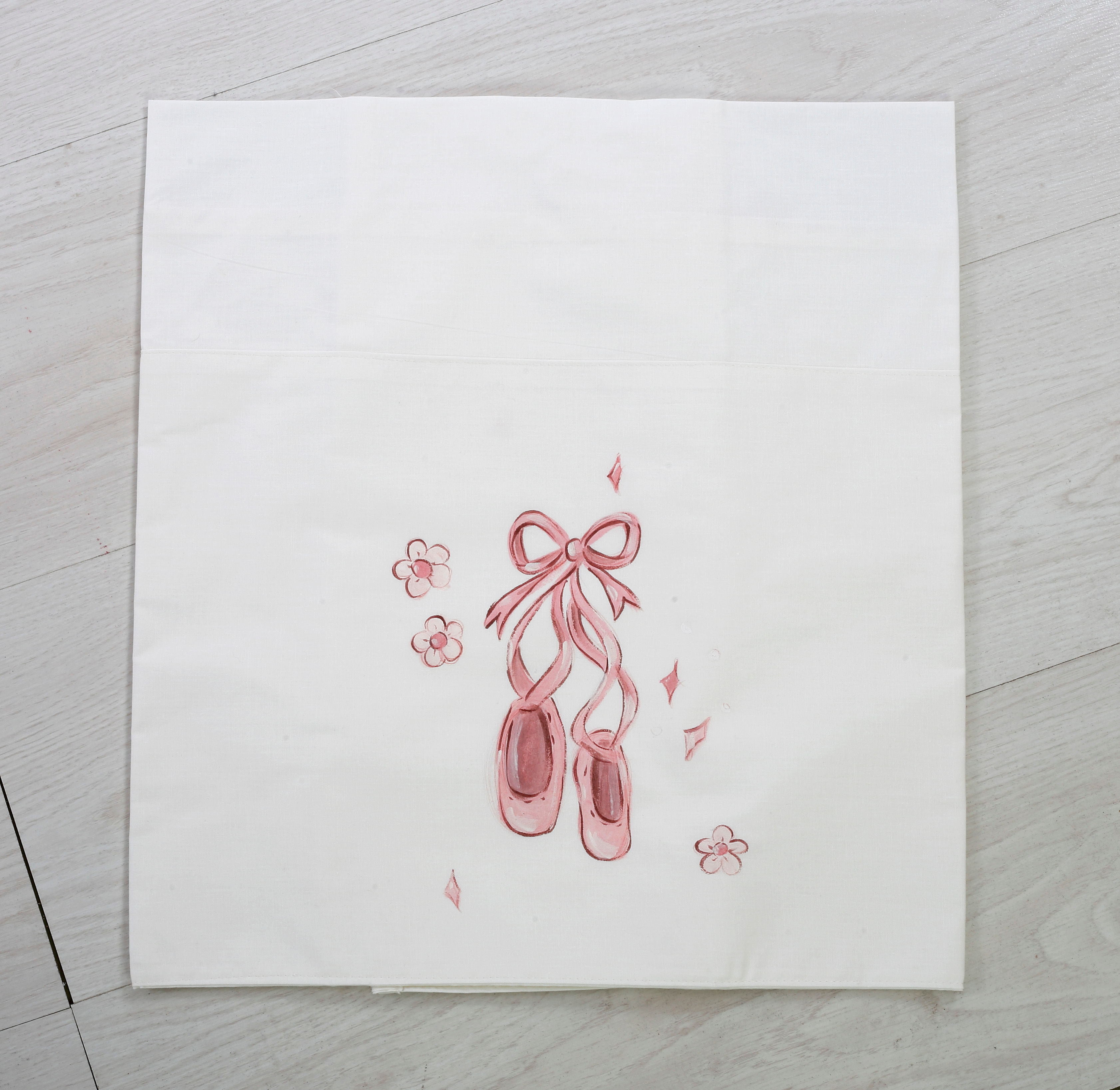 Λαδόπανα βάπτισης για κορίτσι "Μπαλαρίνα"