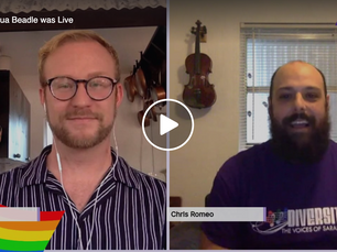 Live Interview with Chris Romeo Artistic Director of Diverity Chorus