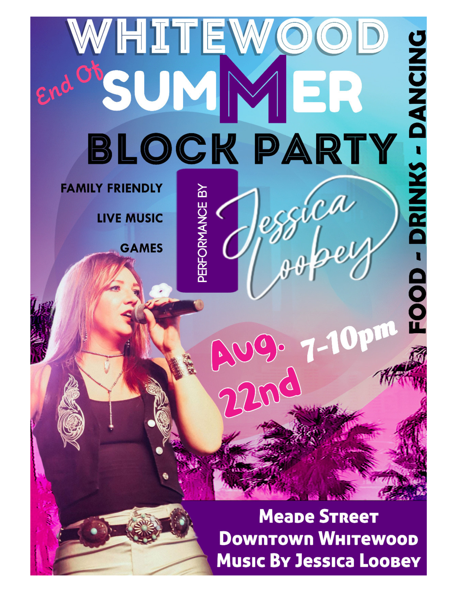 Katie Rave Whitewood Summer Block Party & Street Dance | Whitewood Chamber