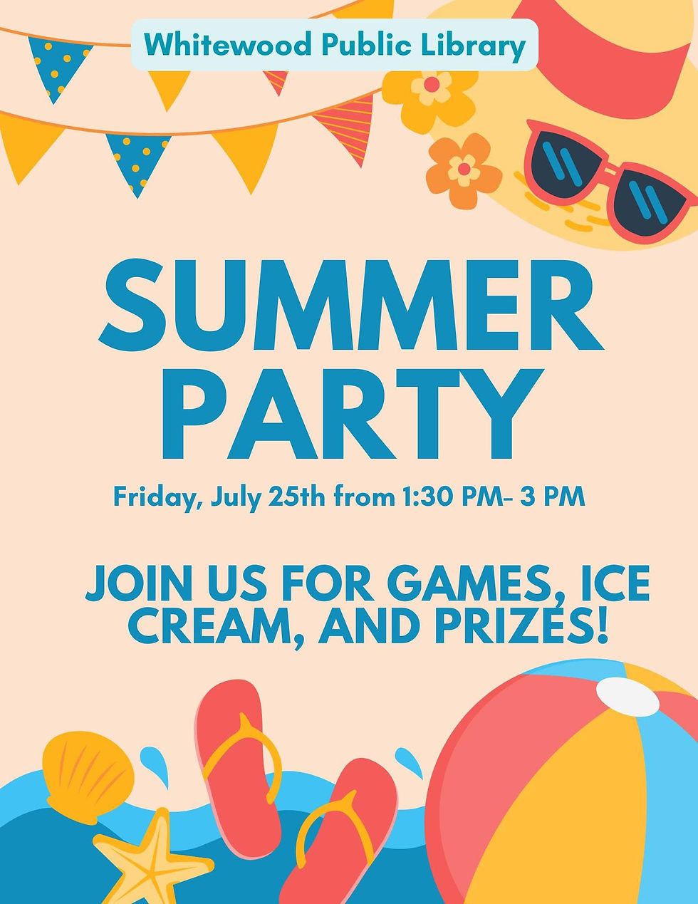 Whitewood Public Library Summer Reading Celebration