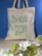 kit de broderie grandes feuilles pour débutants et brodeurs confirmés. L'image représente de grandes feuilles de couleur vert