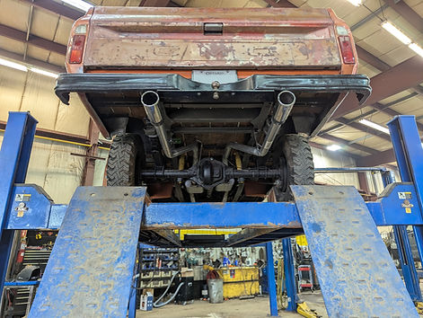 1972 GMC 2500 Custom Exhaust Work