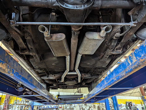 1977 Plymouth Cordoba Custom Exhaust Work