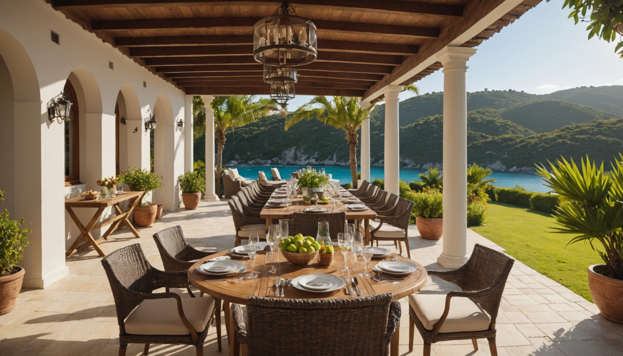 Uncover the Ultimate Luxurious Al Fresco Dining in Andros Villas: A Hidden Gem for Epicurean Revelations