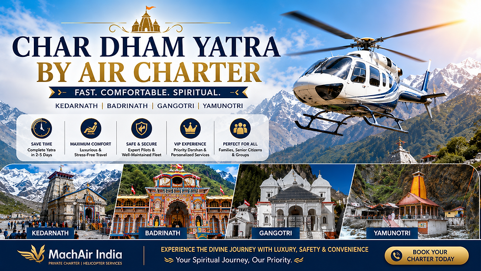 chardham by air charter