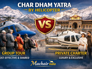 Group vs Private Charter Char Dham Helicopter Yatra: Cost & Benefits Comparison