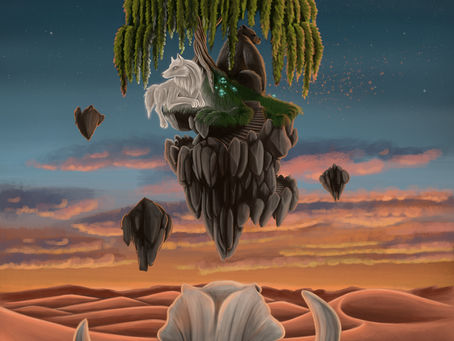 l'île volante de Louargant