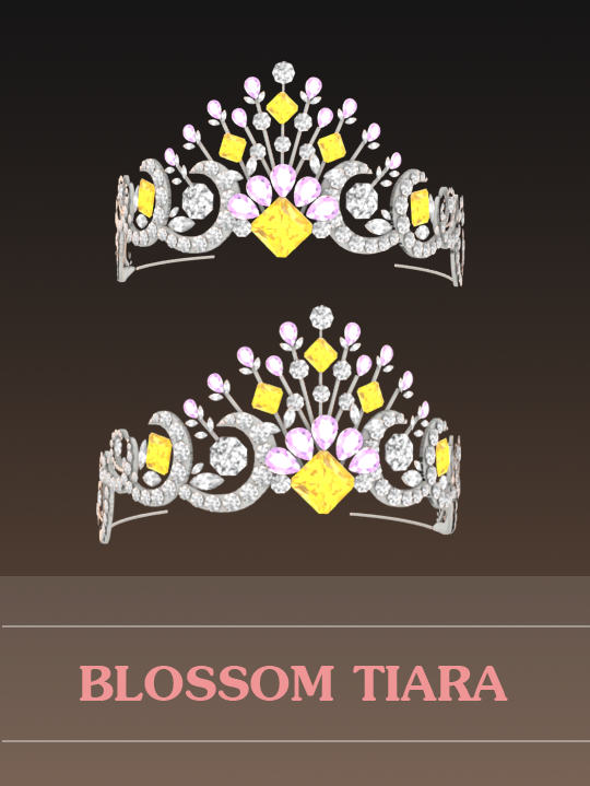 BLOSSOM TIARA [Sims 4 CC]