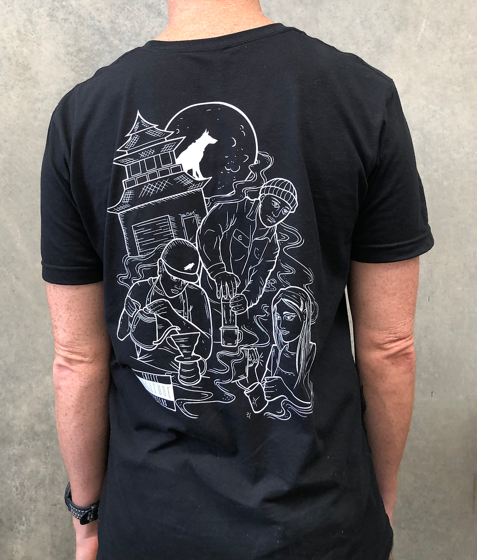 Thumbnail: CREAM T-shirt - Black