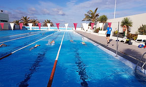 Lange duurtraining zwembad
