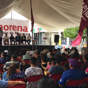 Militantes de Morena buscan acabar con cacicazgo del GAP en el Estado de México