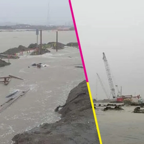 Bajo del mar: denuncian inundaciones en la obra de la refinería de Dos Bocas, Tabasco