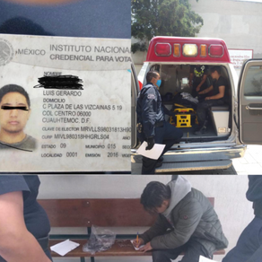 Asalta combi, huye y auto lo atropella; policías lo detienen en Texcoco