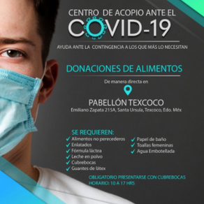 Se abre Centro de Acopio en Texcoco para ayuda 