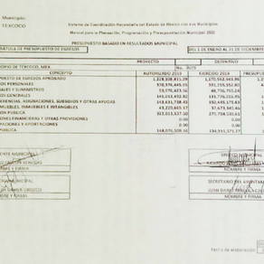Peor no podemos estar; presupuesto 2020 con menos dinero para obra pública en Texcoco