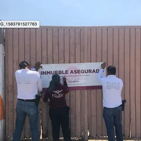 Tras cateo, aseguran inmuebles con vehículos robados en municipios del Estado de México